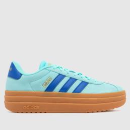 adidas VL Court Bold Trainers in Turquoise