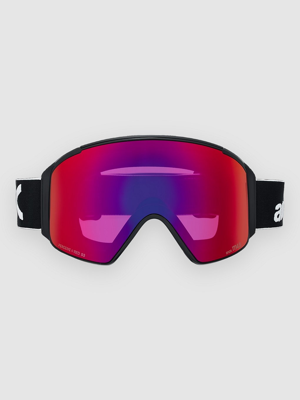Anon M4S Cylindrical Black +Bonus Lens Goggle prcv sun red