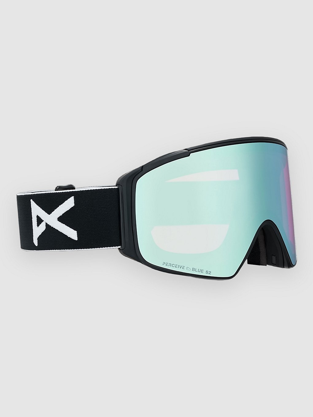 Anon M4S Cylindrical Black +Bonus Lens Goggle prcv vrbl blue