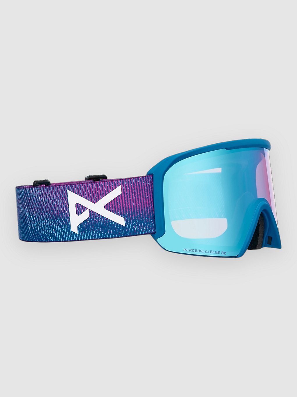 Anon Nesa Pink Denim Goggle prcv vrbl blue