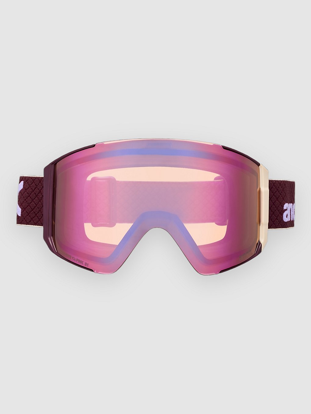 Anon Sync Deep Cherry +Bonus Lens +Mfi Goggle prcv cldy pink