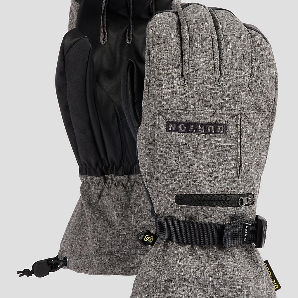 Burton Baker 2 in 1 Gloves gray heather