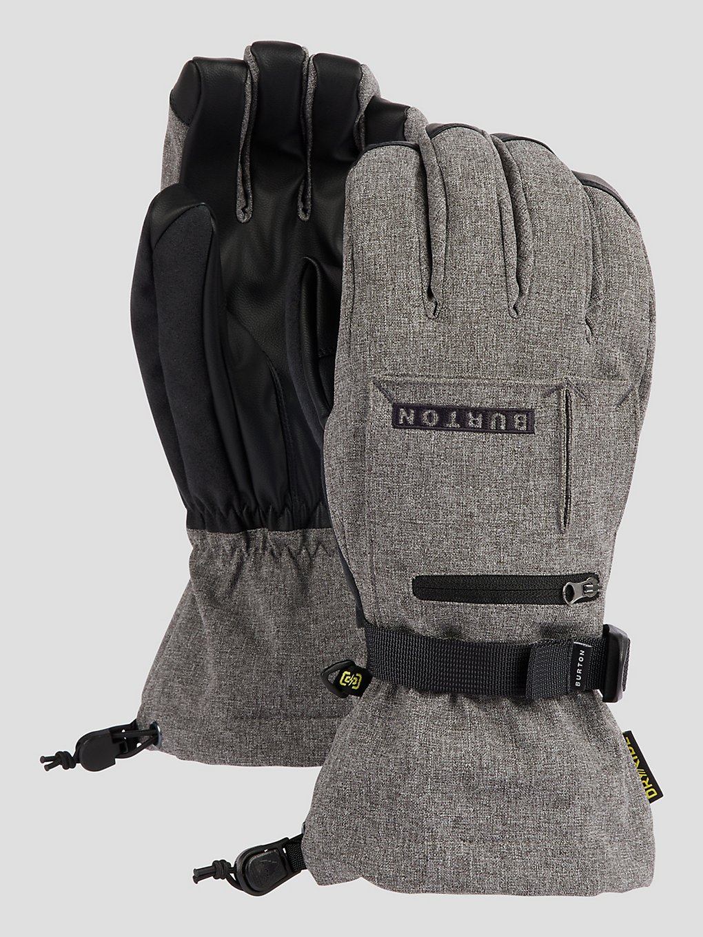 Burton Baker 2 in 1 Gloves gray heather 8 Burton Baker 2 in 1 Gloves gray heather