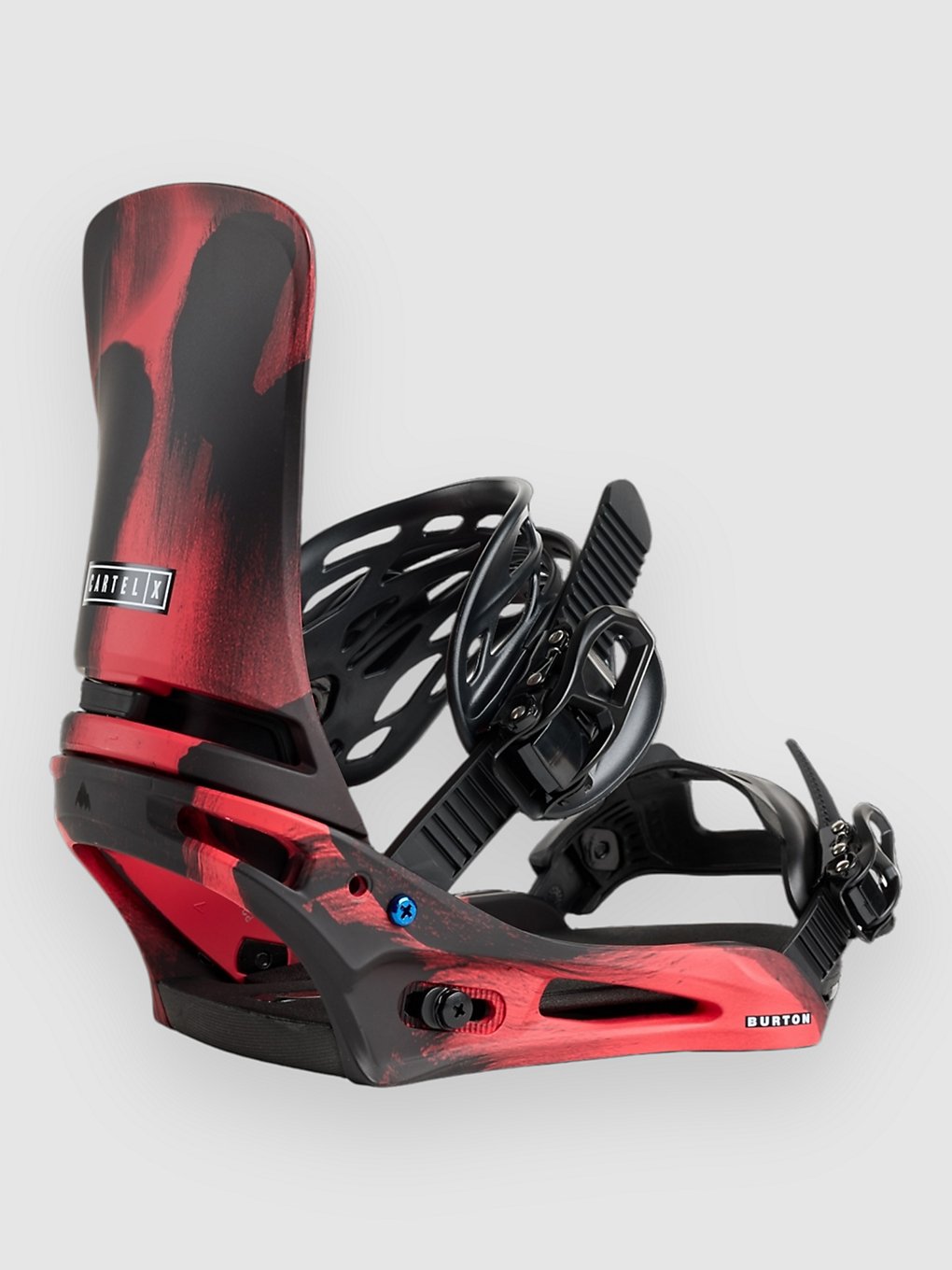 Burton Cartel X 2026 Snowboard Bindings red