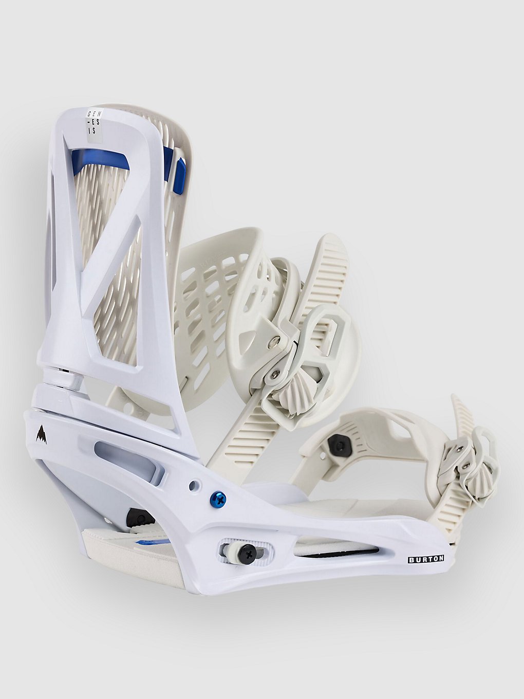 Burton Genesis 2025 Snowboard Bindings white
