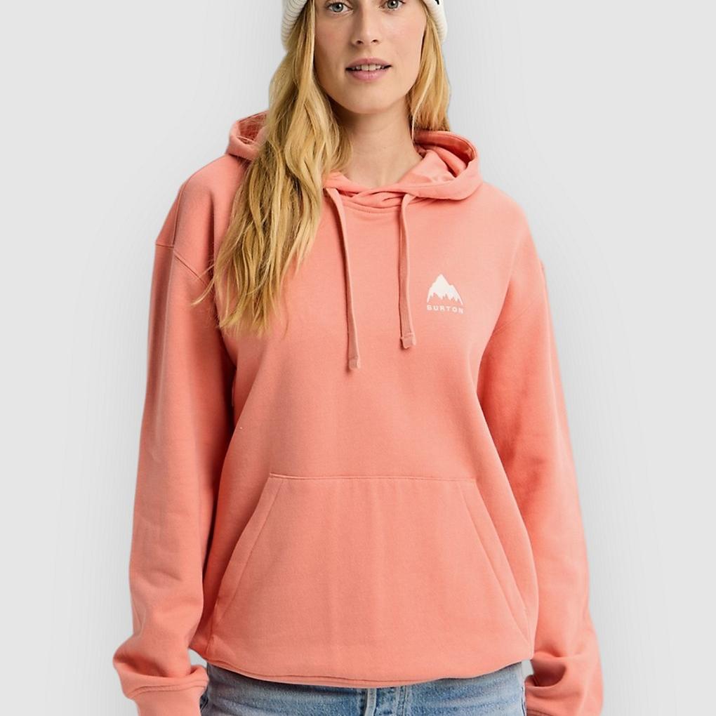 Burton Mountain Hoodie sunrise coral