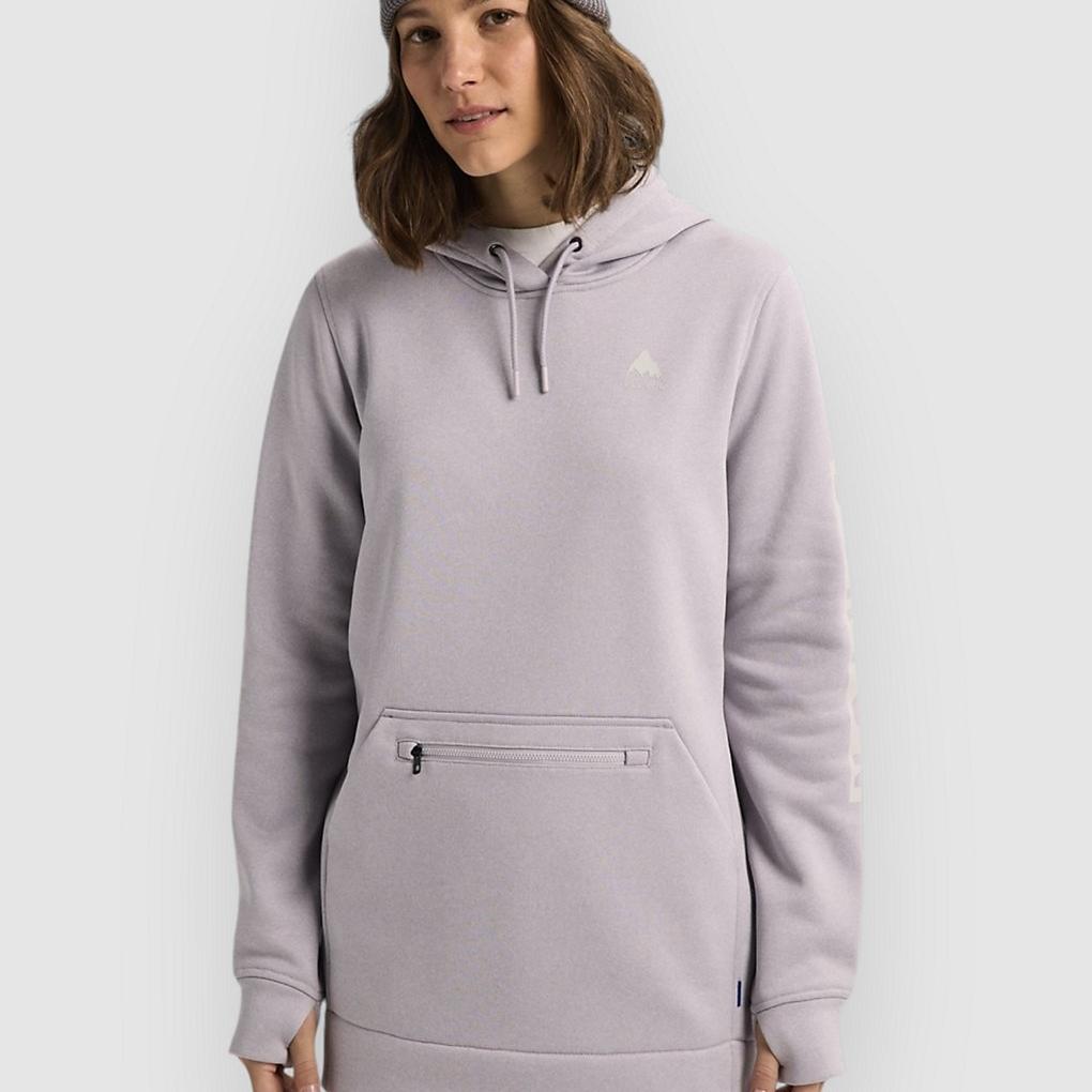 Burton Oak Long Hoodie washed lavender htr