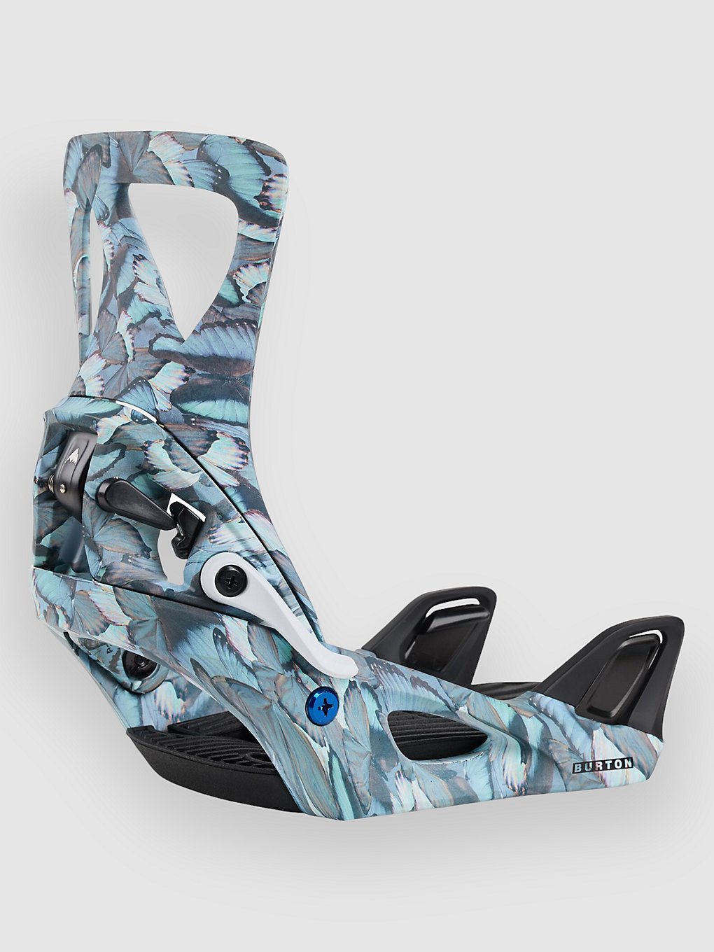 Burton Womens 2025 Step On Bindings blue butterflies