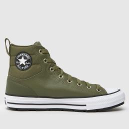 Converse All Star Berkshire Boot Trainers in Khaki