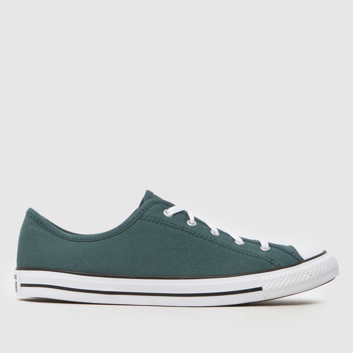 Converse All Star Dainty Trainers in Dark Green