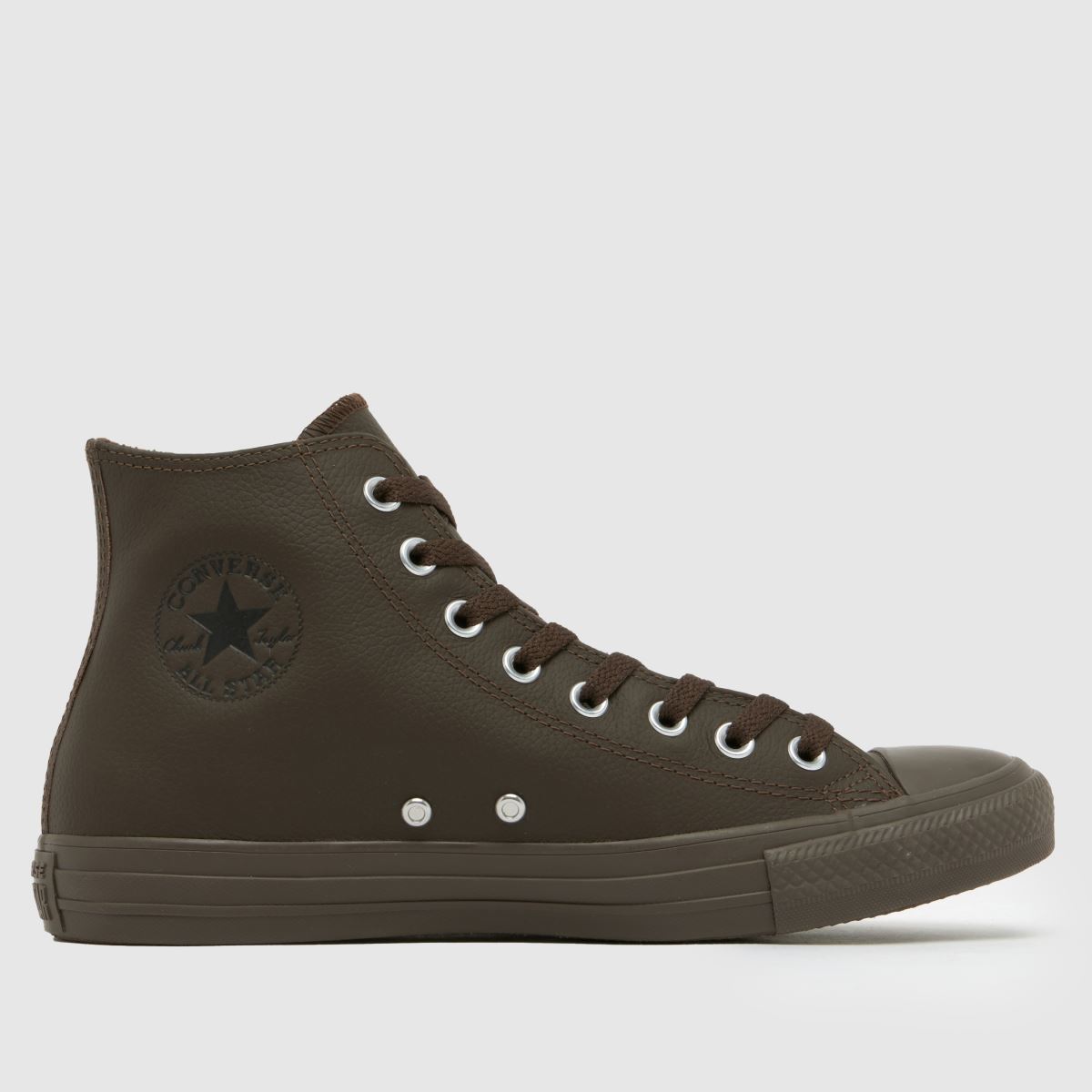 Converse All Star Hi Trainers in Brown 1 Converse All Star Hi Trainers in Brown