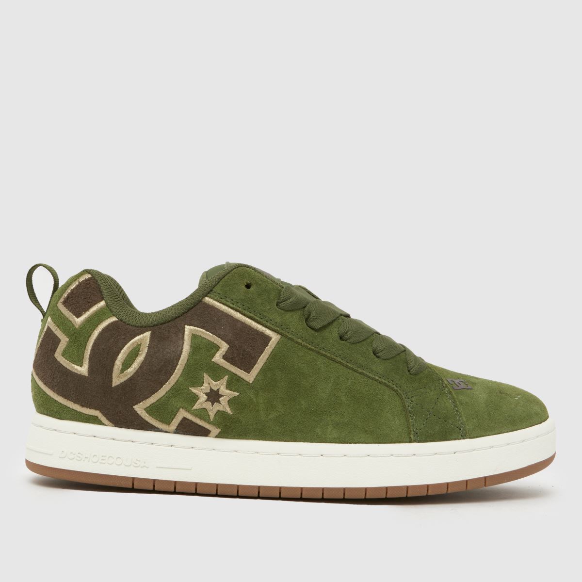DC Court Graffik Trainers in Khaki