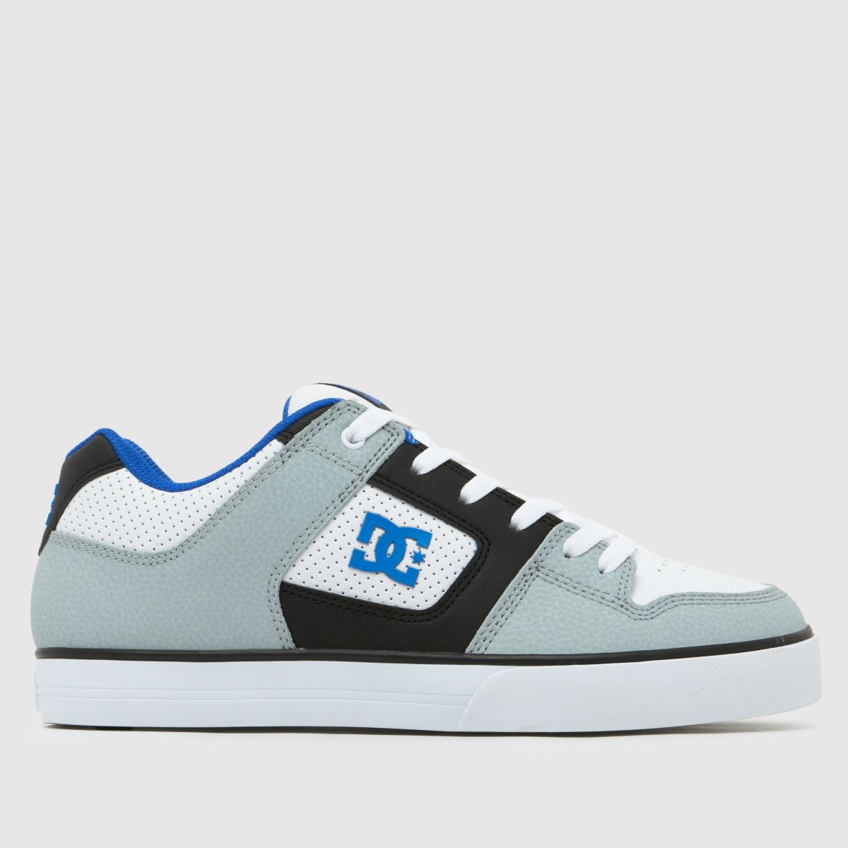 DC Pure Trainers in Black & Grey