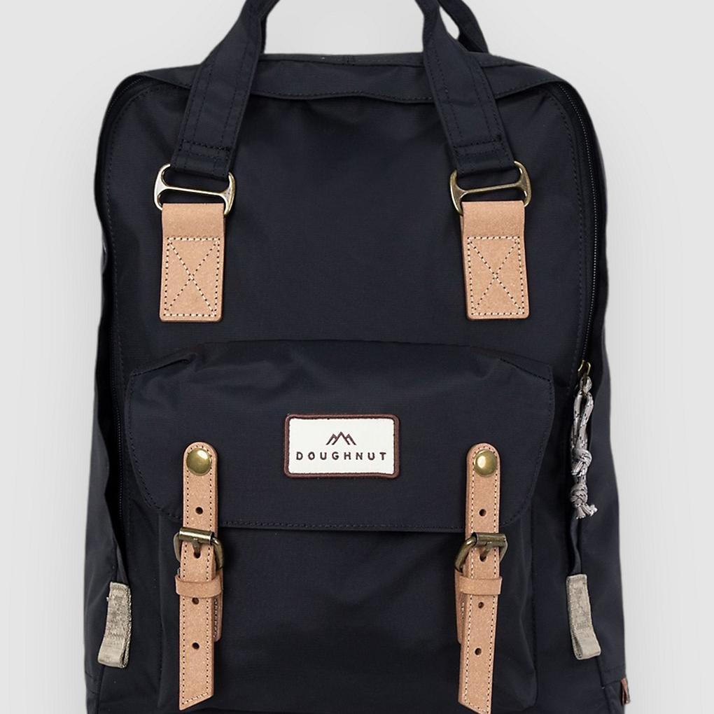 Doughnut Macaroon Large Backpack black