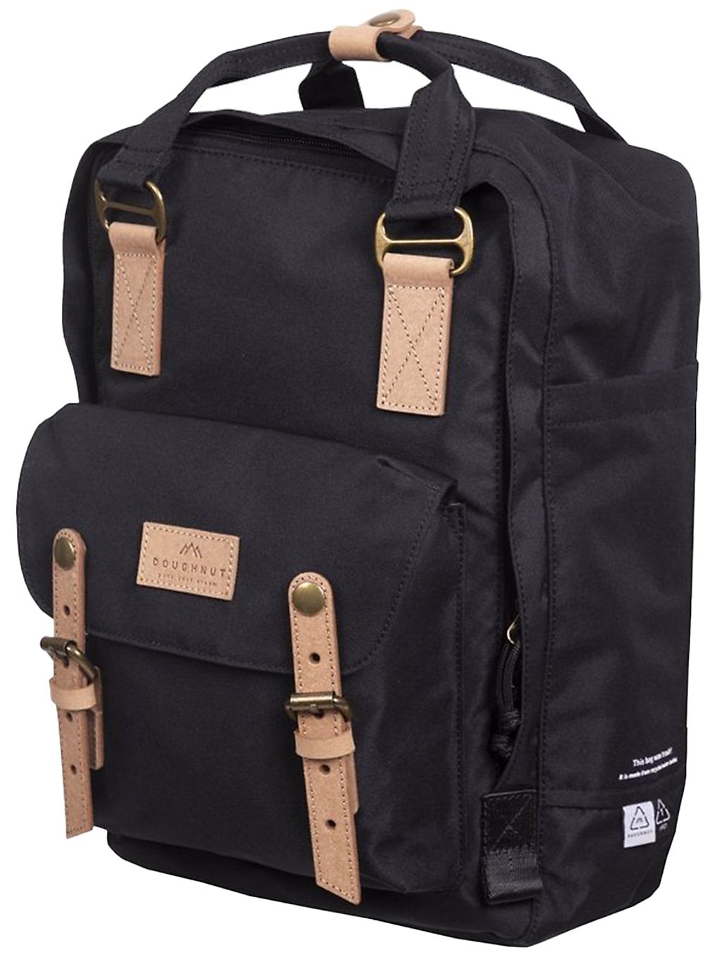 Doughnut Macaroon Reborn Series Backpack black