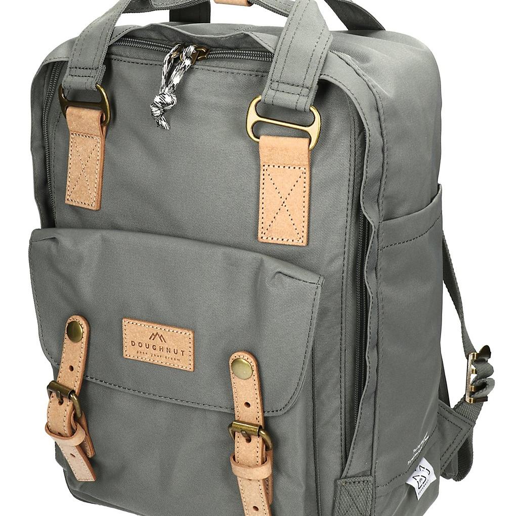 Doughnut Macaroon Reborn Series Backpack grey