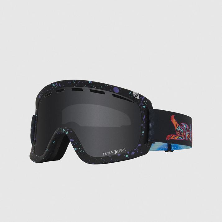 Dragon D1 Rattle Can / Lumalens Dark Smoke Goggles - Rattle Can 5 Dragon D1 Rattle Can / Lumalens Dark Smoke Goggles - Rattle Can