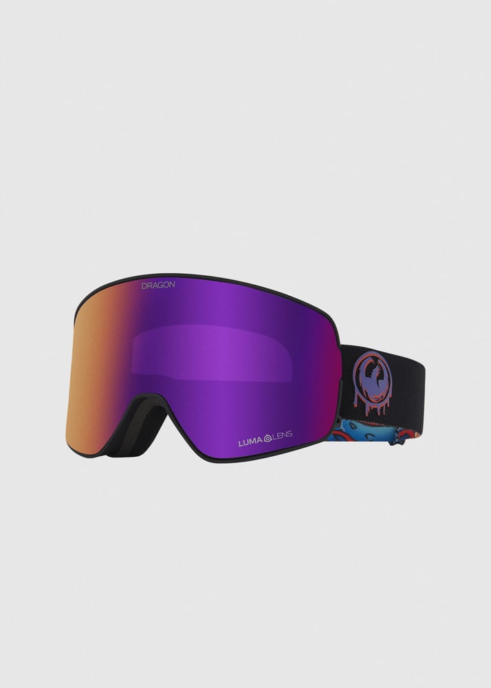 Dragon NFX2 Rattled / Lumalens Purple Ionized Goggles - Rattled