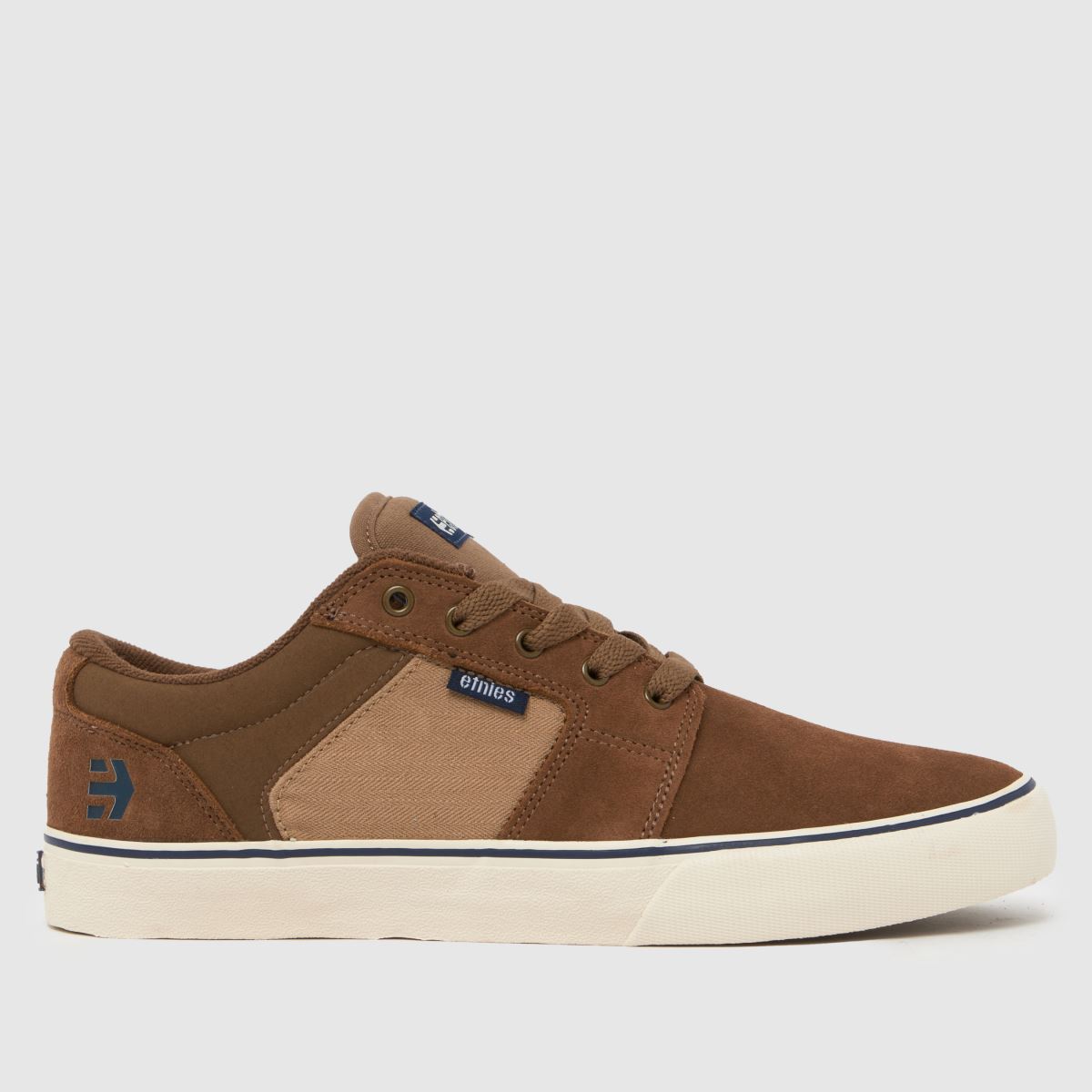Etnies Barge LS Trainers in Beige & Brown 3 Etnies Barge LS Trainers in Beige & Brown