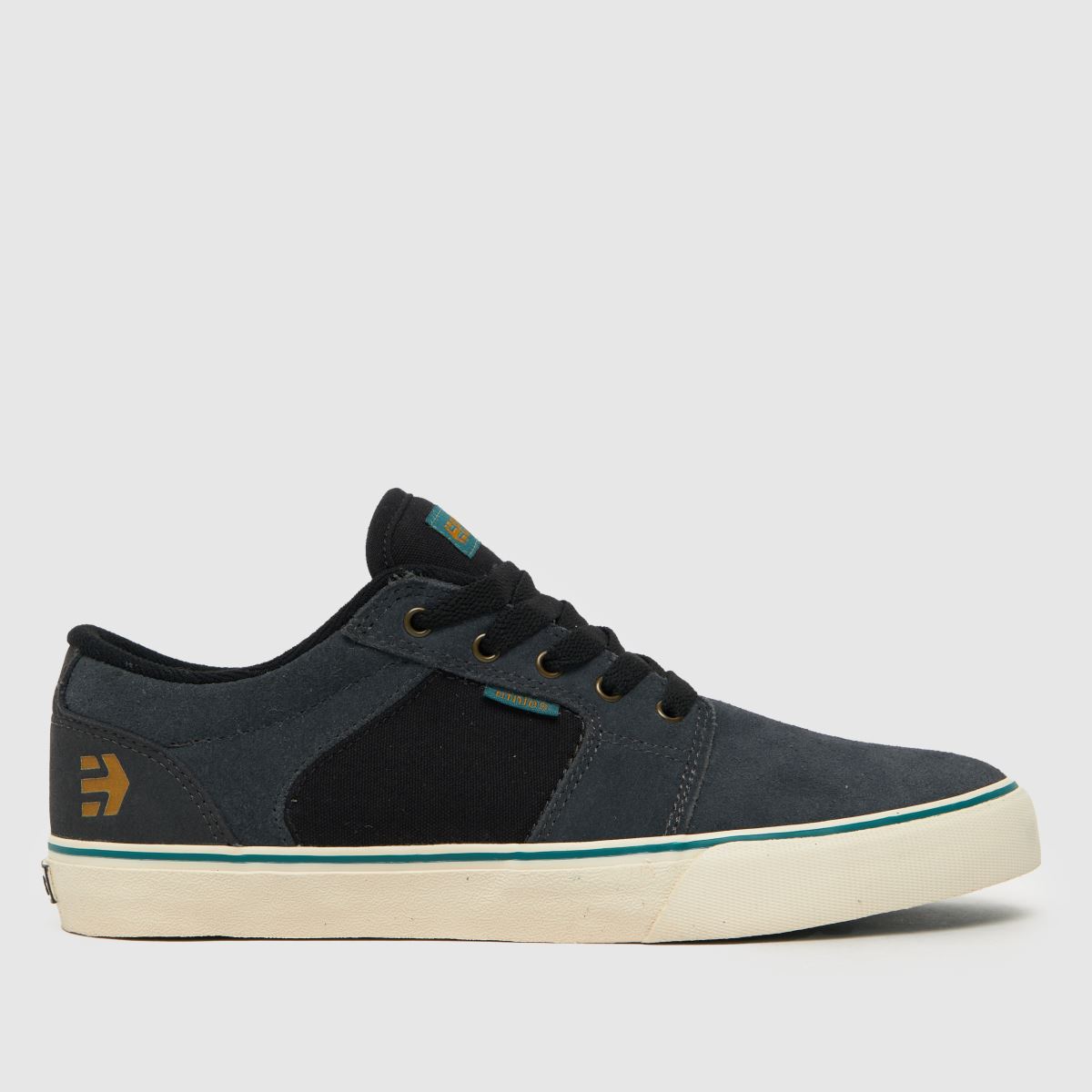 Etnies Barge Ls Trainers in Grey & Black