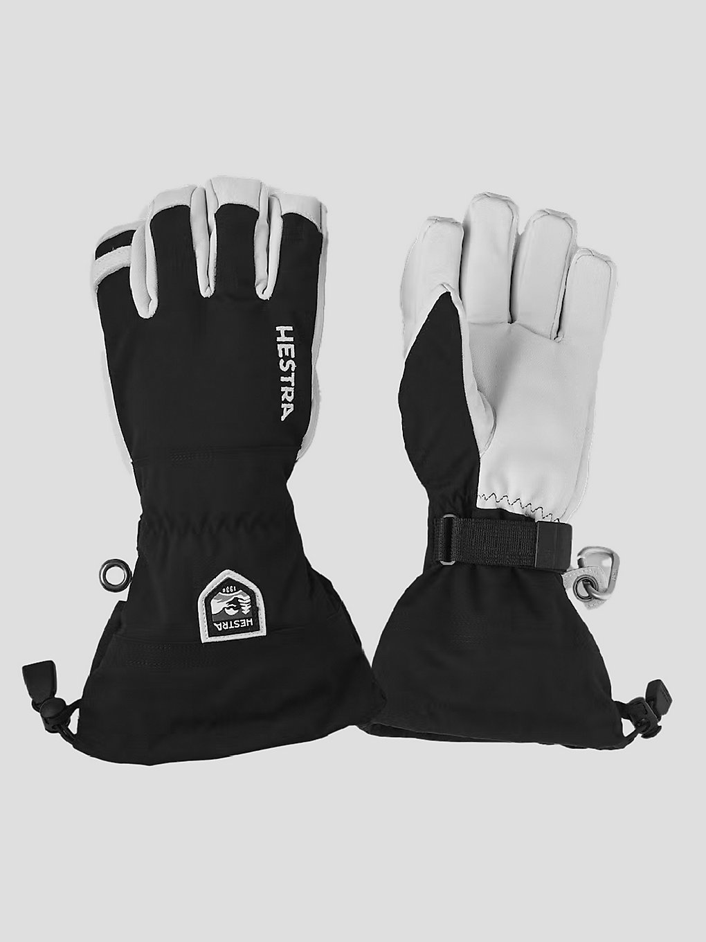 Hestra Army Leather Heli Ski Gloves black