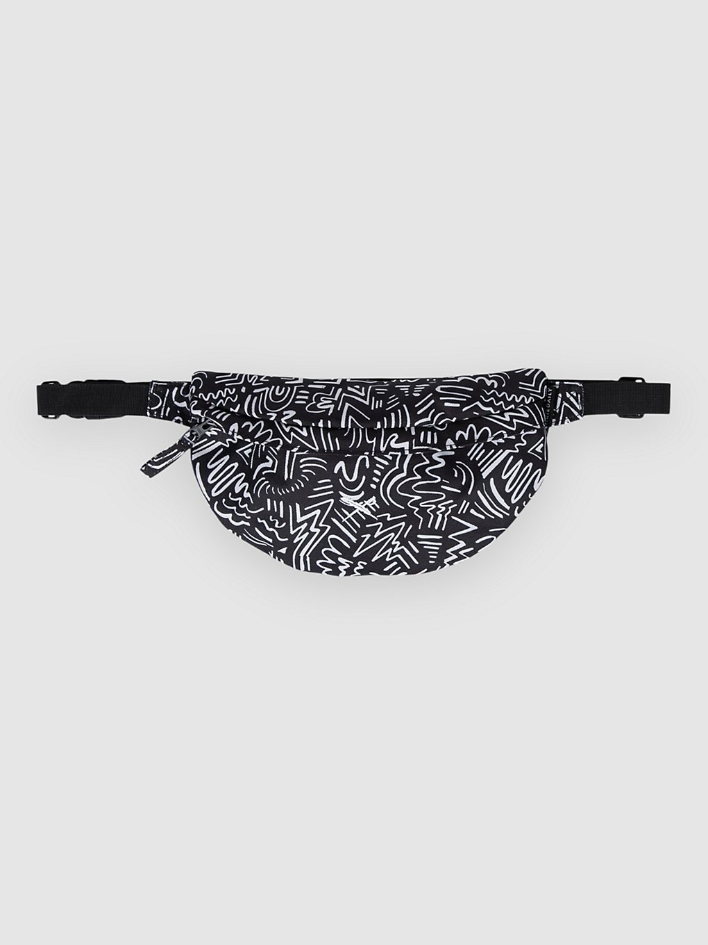Iriedaily Resort Hip Bag black white