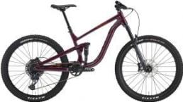 Kona Process 134 DL 27.5 Mountain Bike Small - Gloss Plum/Oxy Fire Decals