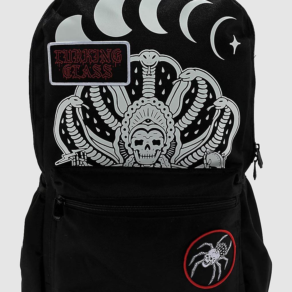 Lurking Class Logo Backpack black 6 Lurking Class Logo Backpack black