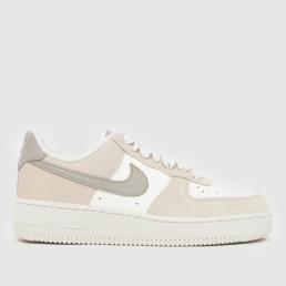 Nike Air Force 1 Trainers in Natural