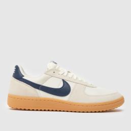 Nike Field General Trainers in White & Navy