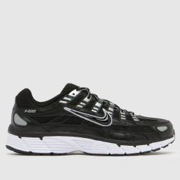 Nike P-6000 Trainers in Black & White