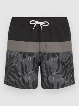 O'Neill Cali Block 15'' Boardshorts black dipped leaves