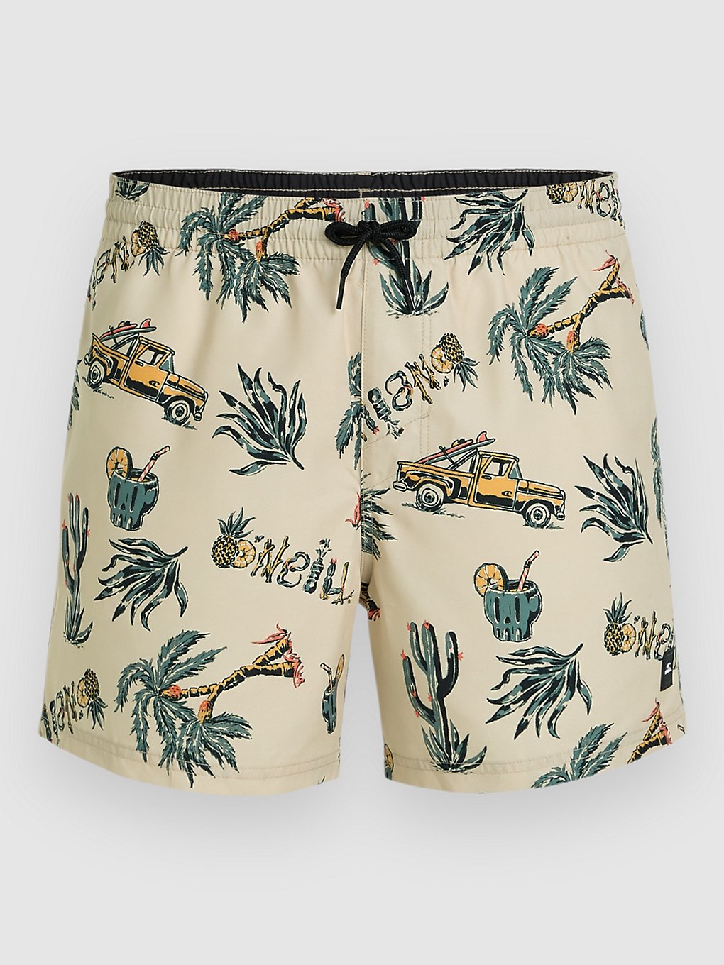 O'Neill Mix & Match Cali Print 15'' Boardshorts beige venice beach