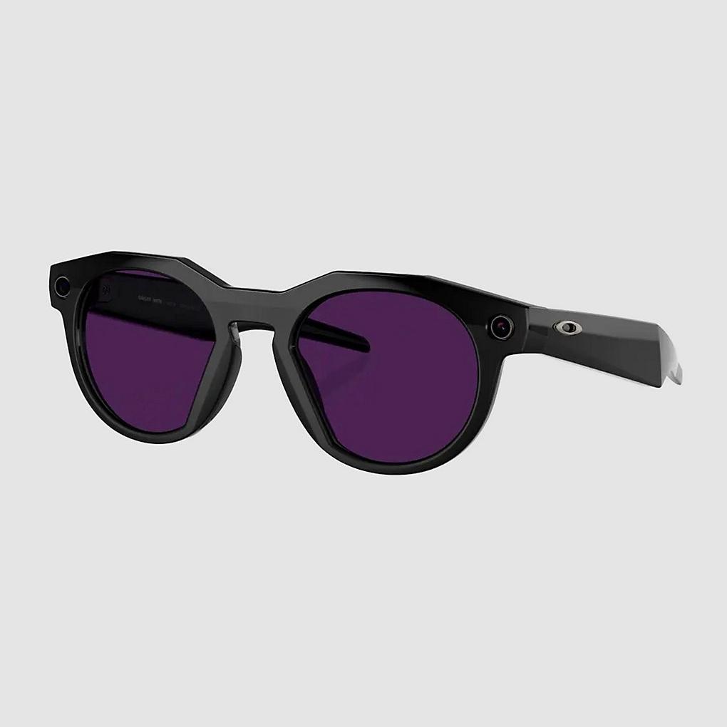 Oakley Meta HSTN Black Sunglasses transitions amethyst