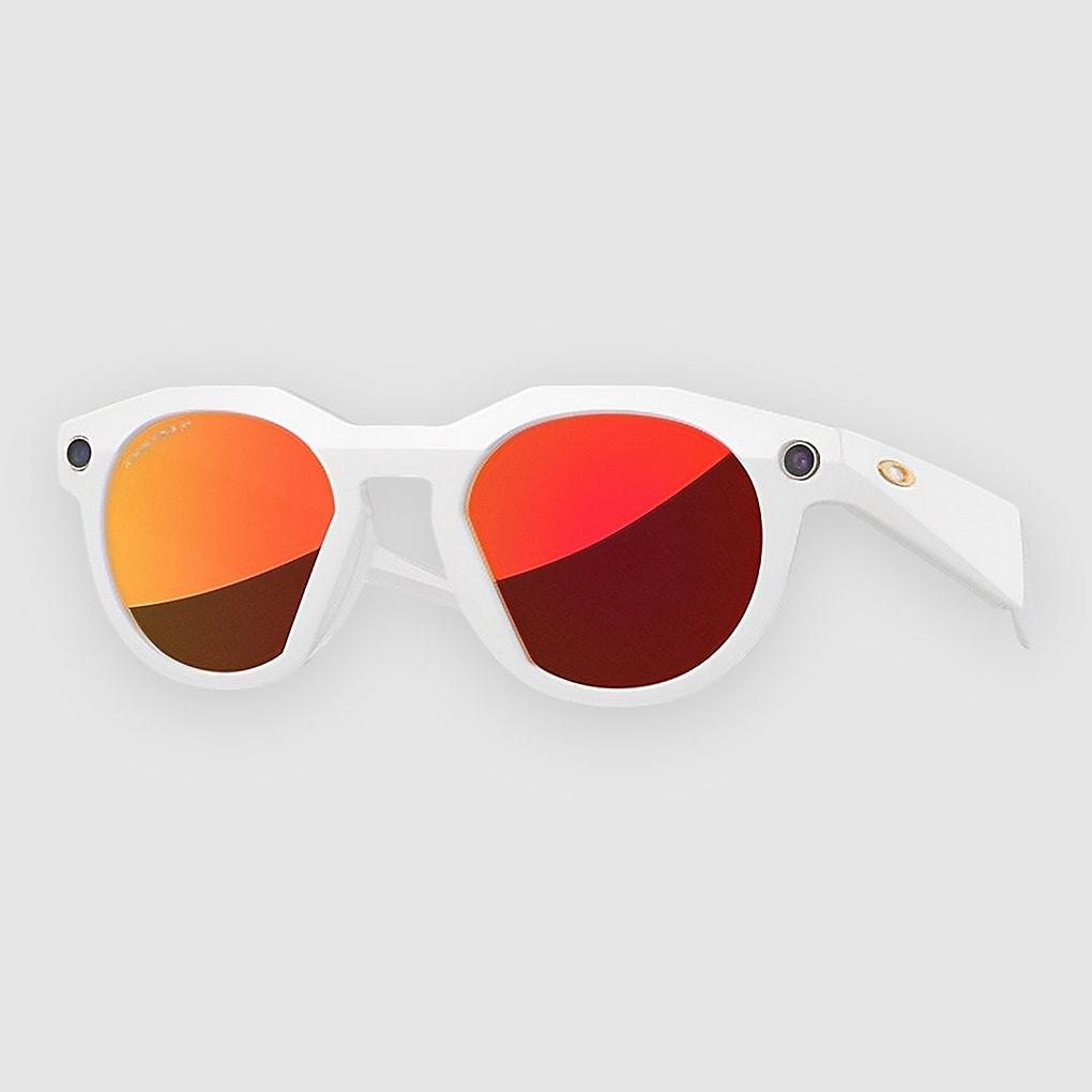 Oakley Meta HSTN Warm Grey Sunglasses prizm ruby