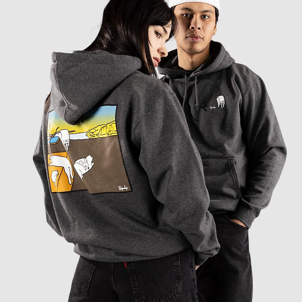 RIPNDIP Nermali Hoodie charcoal 2 RIPNDIP Nermali Hoodie charcoal