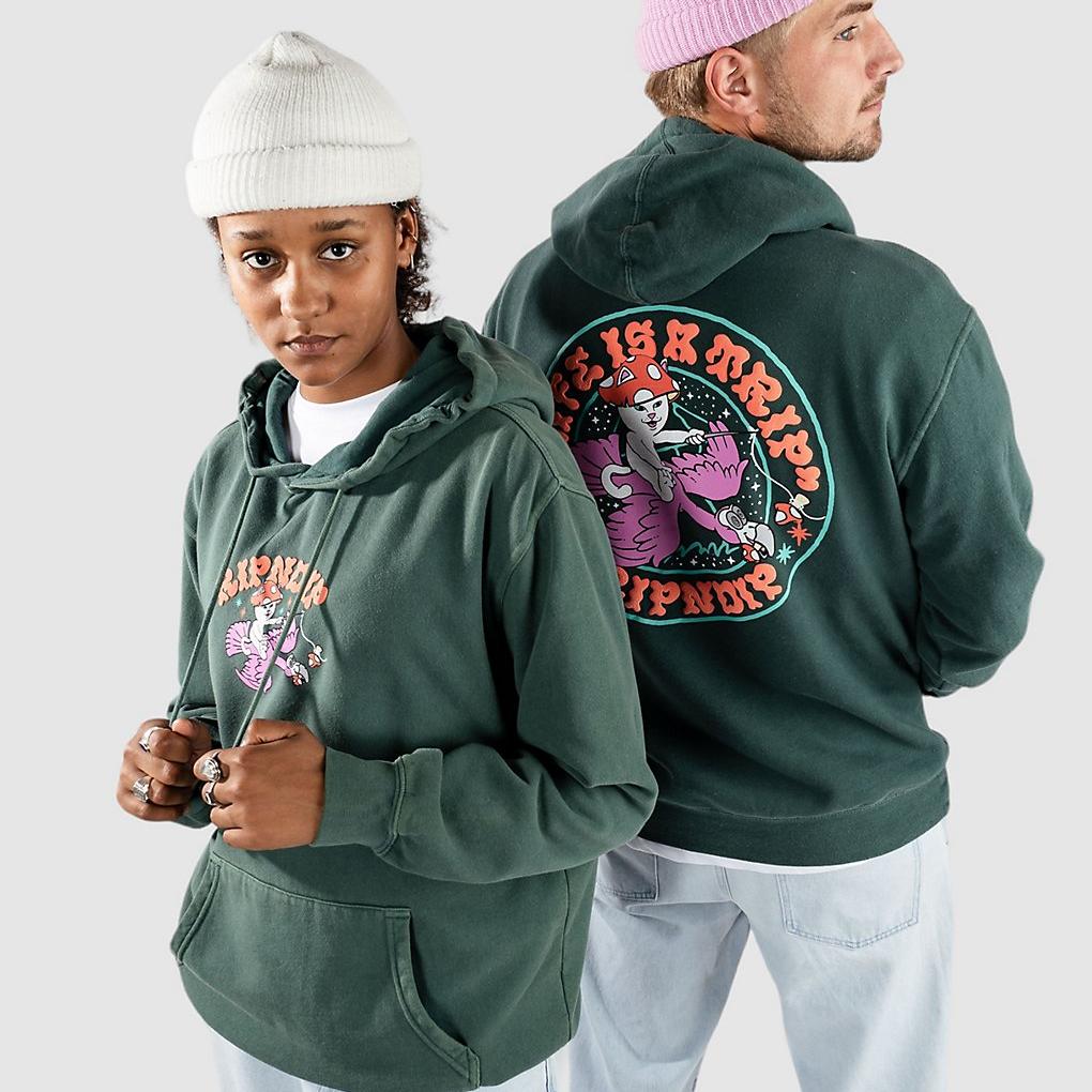 RIPNDIP Take A Trip Hoodie alpine green 7 RIPNDIP Take A Trip Hoodie alpine green