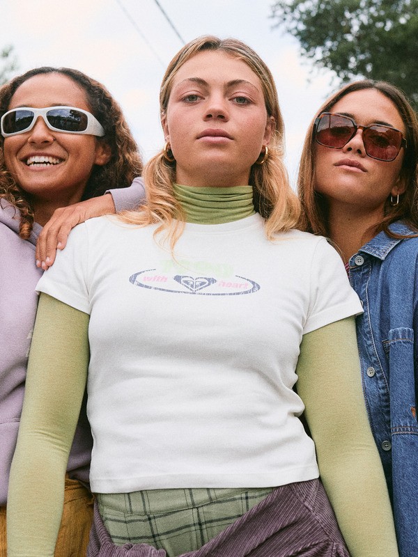Roxy Beach Love - Cropped T-Shirt For Women