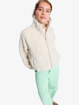Roxy Blurry Cloud - Full Zip Relaxed Fleece For Women