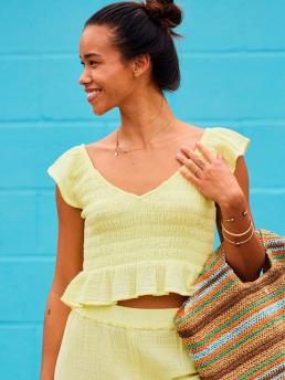 Roxy Brisa Nova - Short Sleeve Top For Women