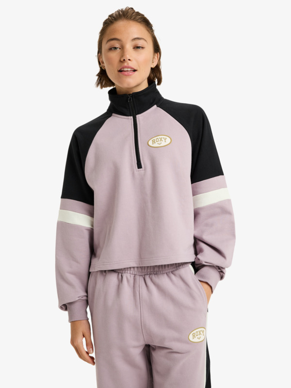 Roxy Essential Energy Boxy Half Zip - Sweatshirt For Women