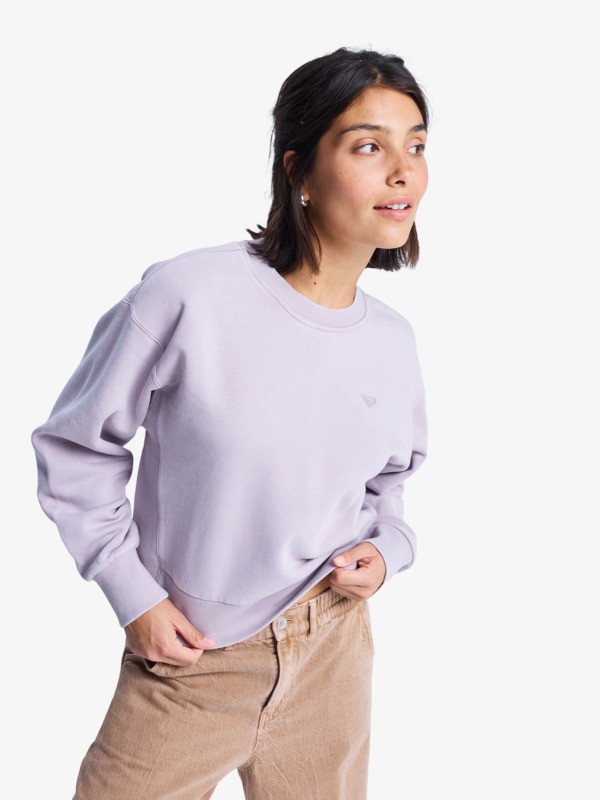 Roxy Keep Dreaming - Sweatshirt With Vintage Wash Effect For Women