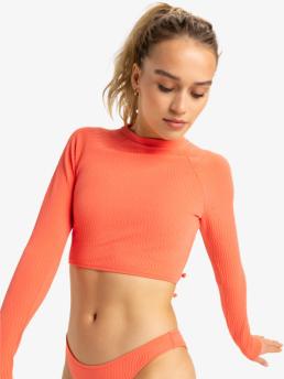 Roxy Lagos - Long Sleeves Crop Surf Top For Women