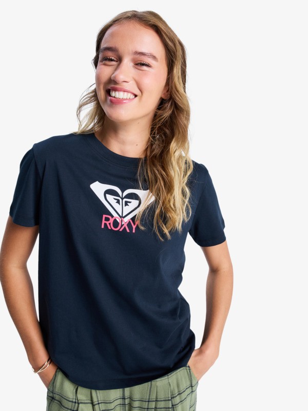 Roxy Ocean Road Art - Short Sleeve T-Shirt For Women