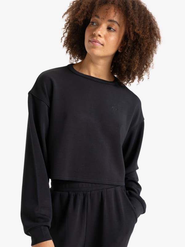 Roxy Rise & Vibe - Crew Neck Sweatshirt For Women