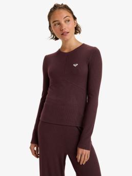 Roxy Rise & Vibe New Rib - Sport Long Sleeve Top For Women