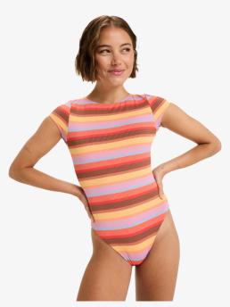 Roxy Sunset Stripe - Cap Sleeves One-Piece For Women