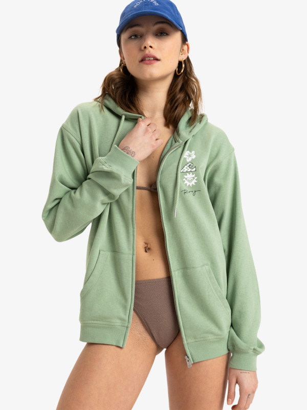 Roxy Surf Stoked - Full Zip Hoodie For Women
