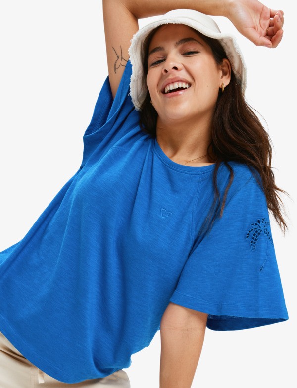 Roxy Time For Palm Tree - Short Sleeves T-Shirt For Women