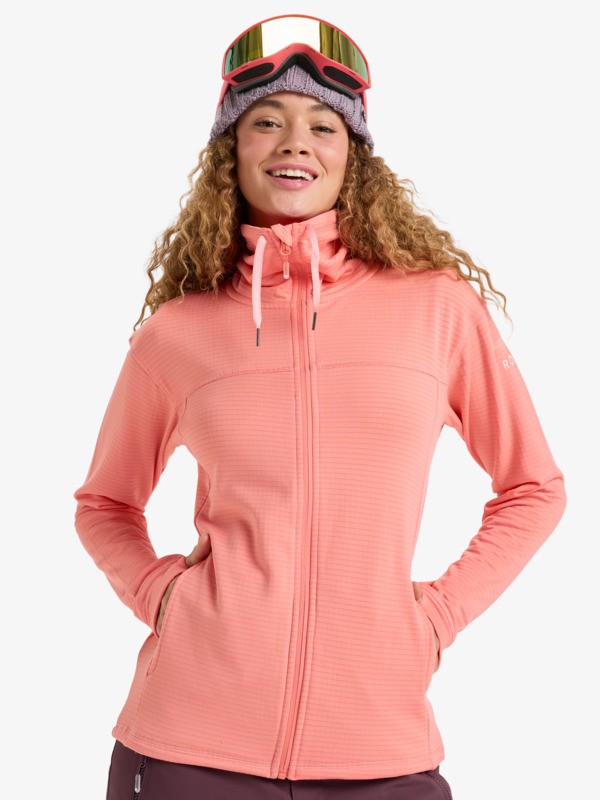 Roxy Vertere Full Zip - Technical Mid Layer For Women